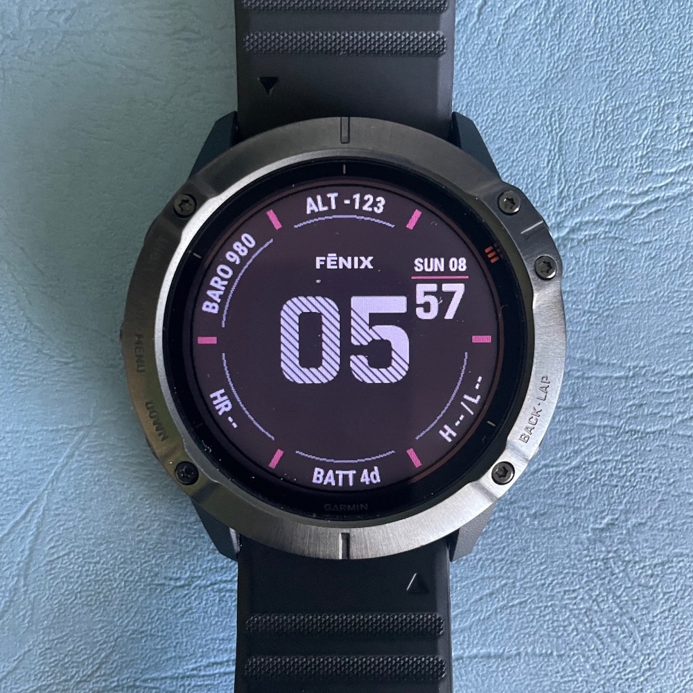 Garmin Fenix 6X Pro Solar Adventure Watch